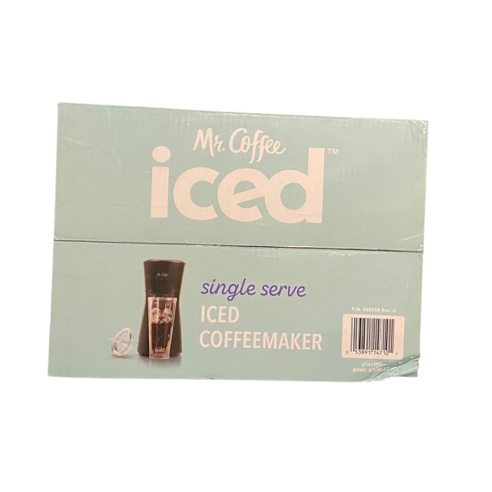 Mr. Coffee Iced Coffee Maker with 22oz Reusable Tumbler and‎ Coffee Filter NEW! - Picture 6 of 7